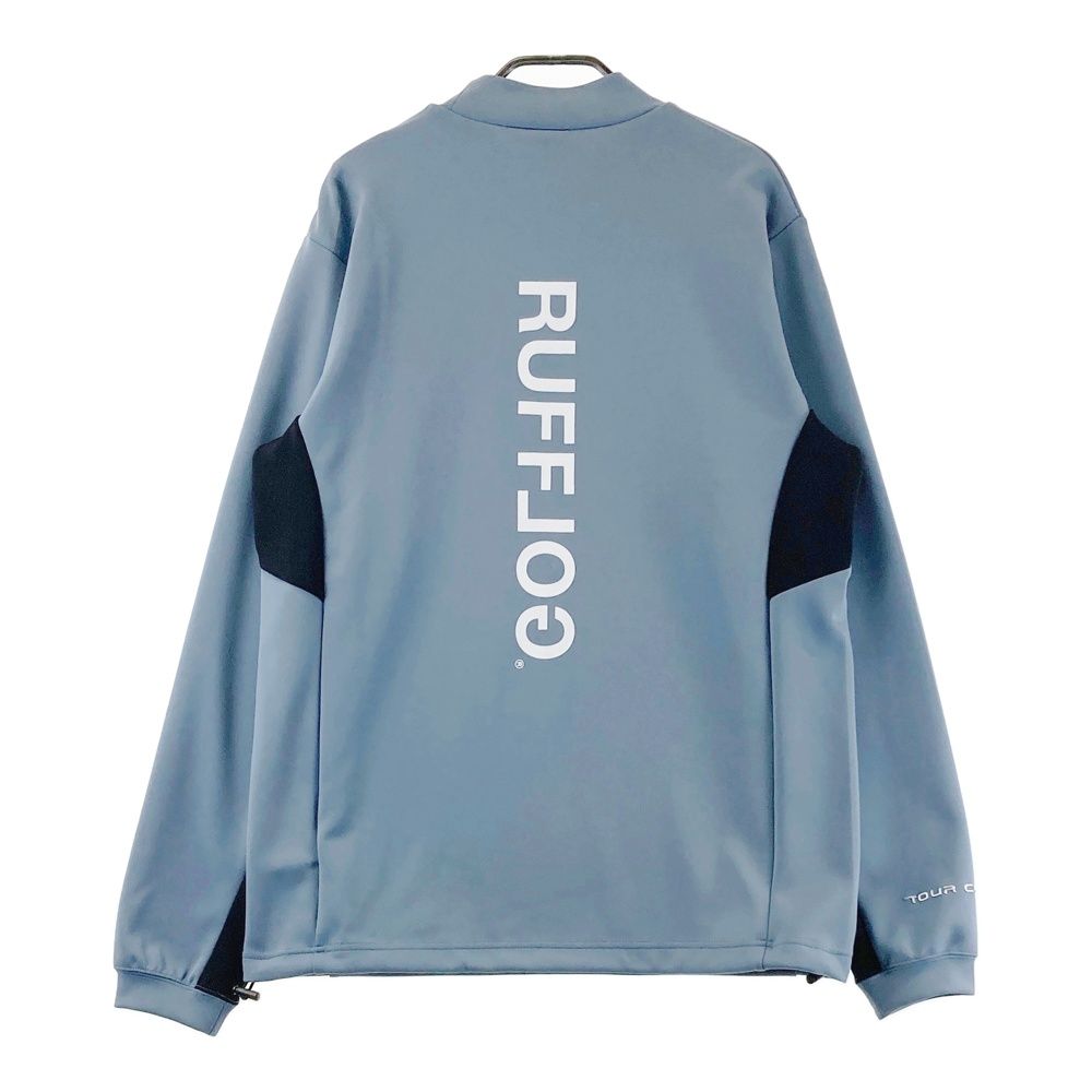 サイズ：L RUFFLOG ラフロッグ 2024年モデル バイカラー 長袖モック