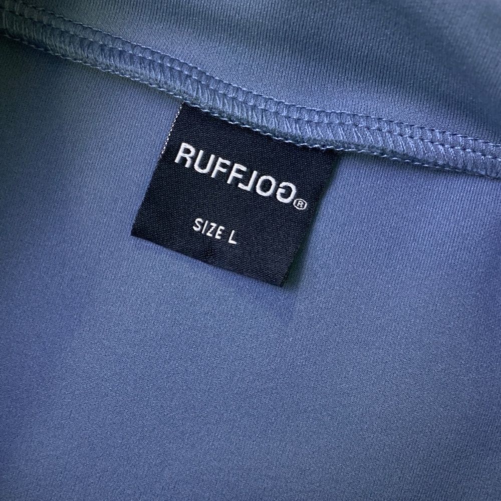 サイズ：L RUFFLOG ラフロッグ 2024年モデル バイカラー 長袖モック