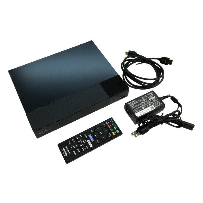 SONY ソニー ブルーレイディスクプレーヤー ブラック BD/DVD 高速起動