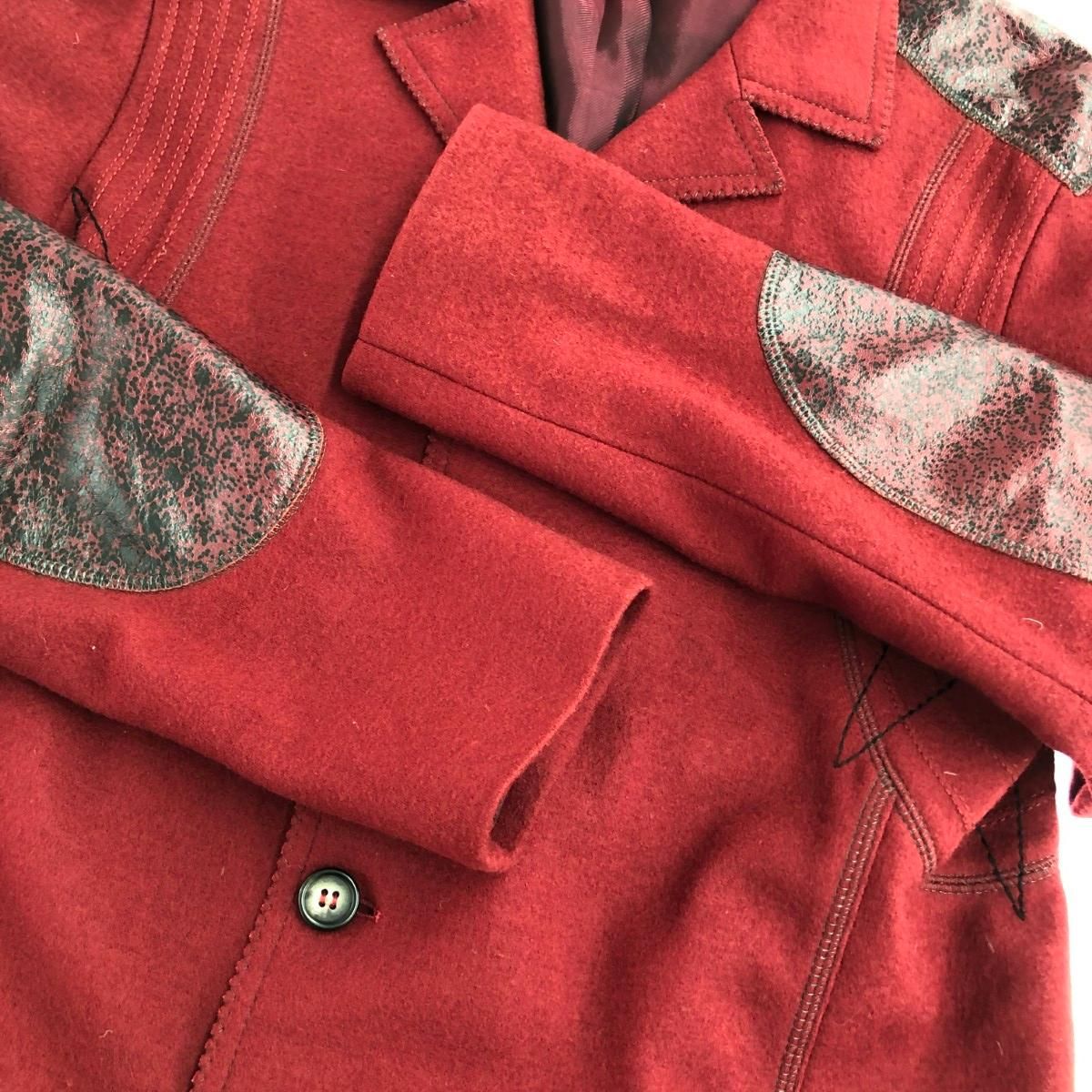 GIANFRANCO FERRE ジャンフランコフェレ 切替カバーオールジャケット