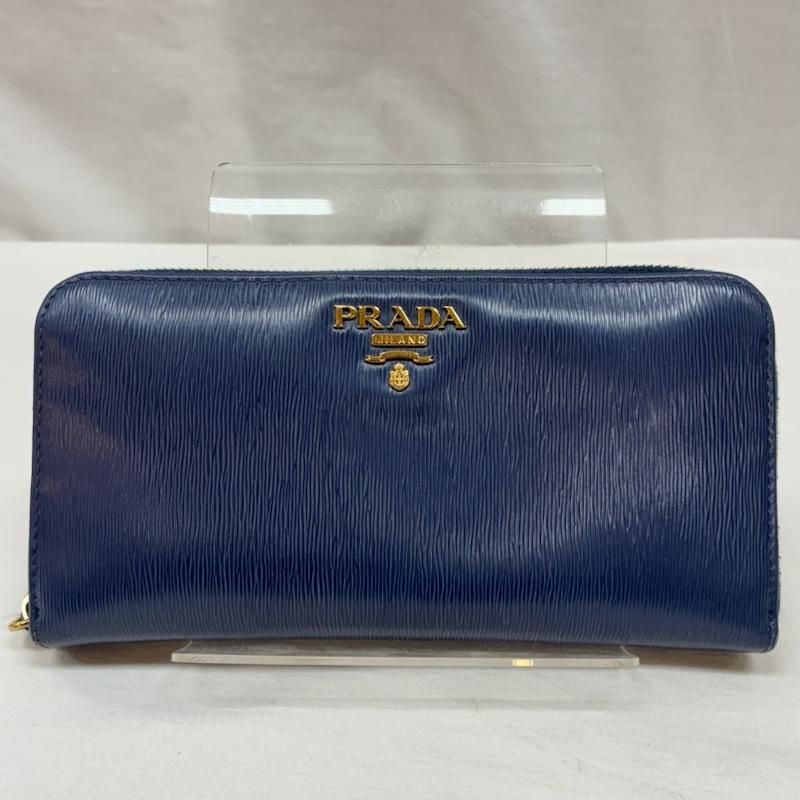 プラダ 1ML506 サフィアーノ レザー ラウンドファスナー 長財布