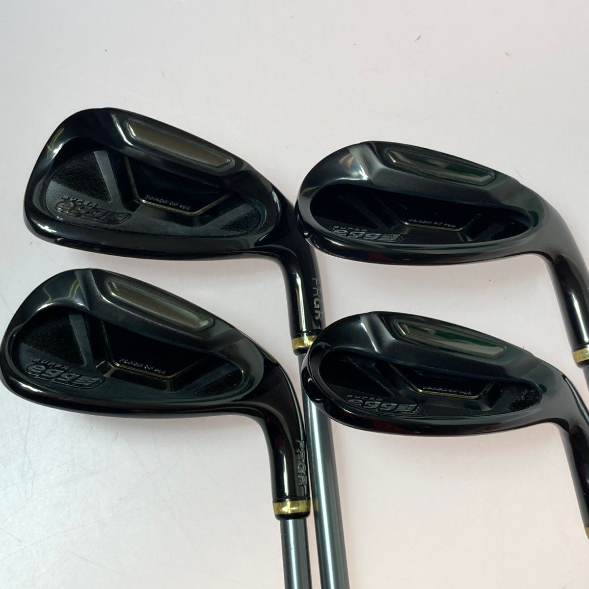 ◎◎PRGR プロギア SUPER egg 9.S.AS.A アイアンセット 4本 フレックス