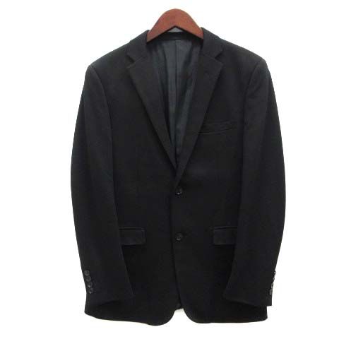 バーバリーブラックレーベル　レザーテーラードジャケット　2B M BURBERRY BLACK LABEL - サイズLL 新品同様 バーバリーブラック