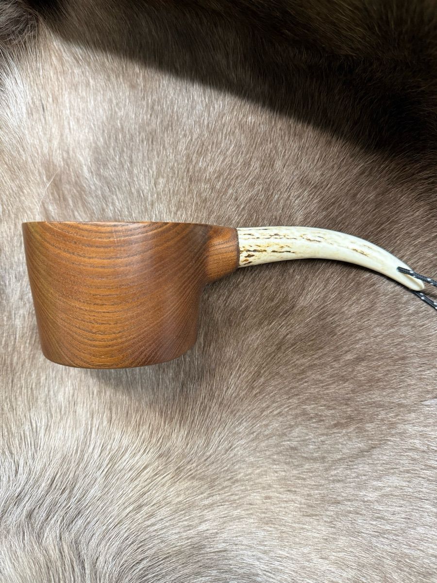 サンゾクプロダクツ SANZOKU PRODUCTS 山のククサ 槐 鹿角 ハンドメイド kuksa 日本製