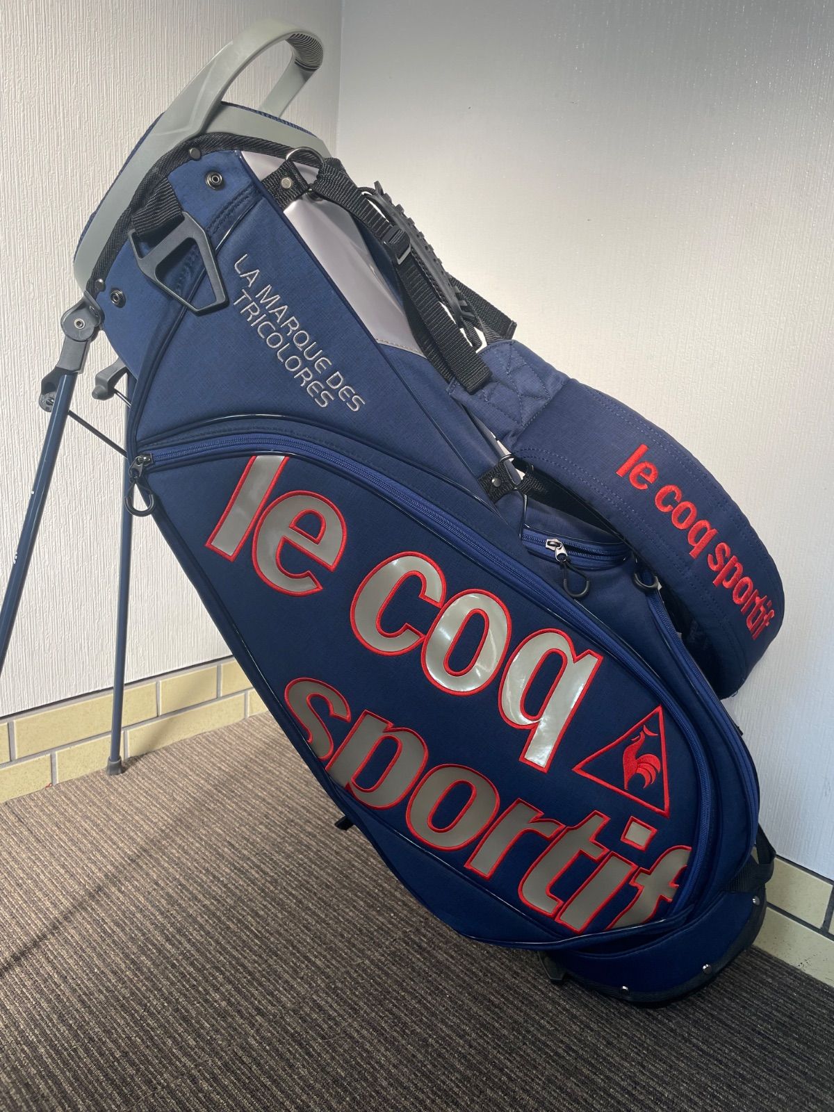 美品❗️ le coq sportif ルコックスポルティフ スタンド式キャディ
