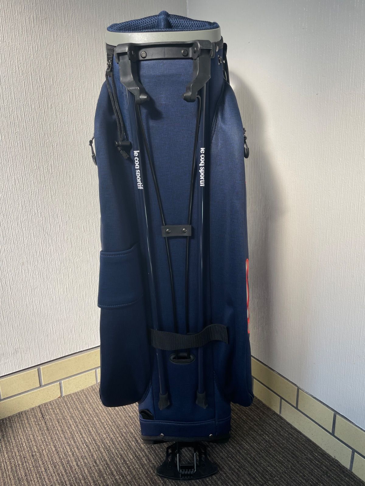 ルコックLECoqSPORTIF ネイビー キャディバッグ スタンドバッグ ルコックLECoqSPORTIF ネイビー キャディバッグ スタンドバッグ le coq