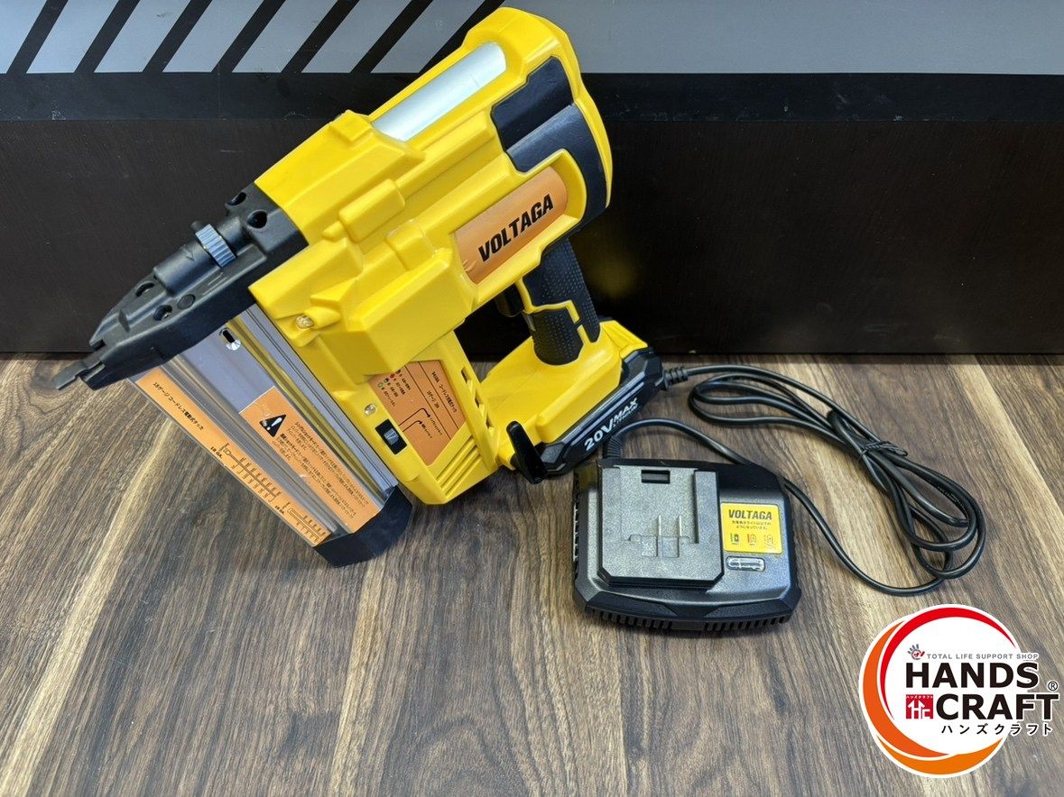 ボルタガ 充電式タッカ 新品未使用VOLTAGA/ボルタガ充電式タッカー