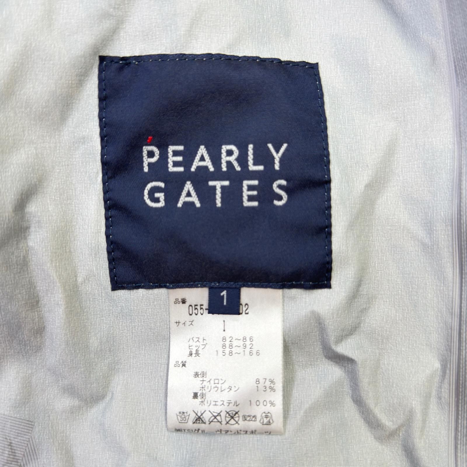中古 レディース パーリーゲイツ PEARLY GATES フルジップアウター 1(M