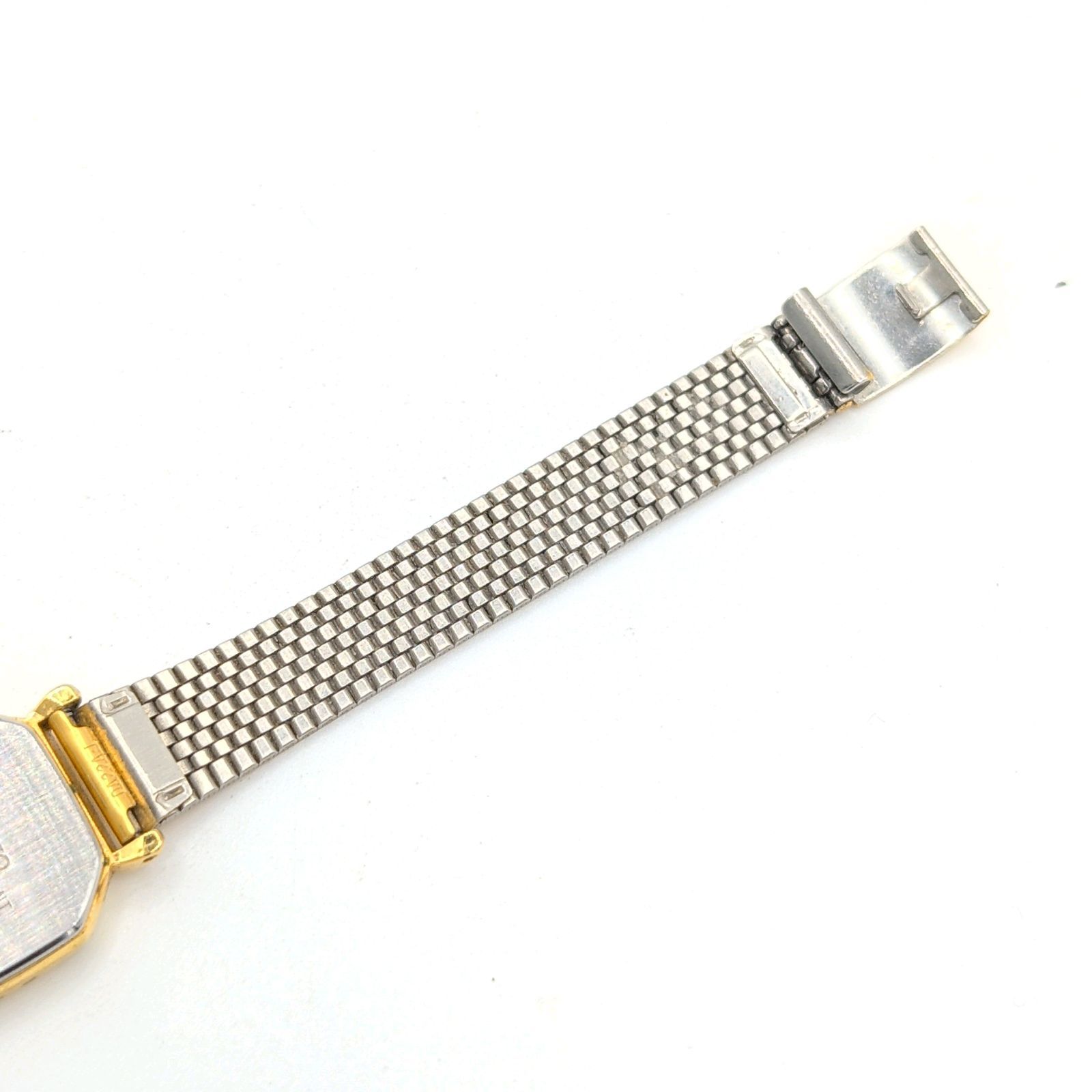 SEIKO 4N21-5022 Watch Quartz Ladies Octagon Gold Working セイコー 