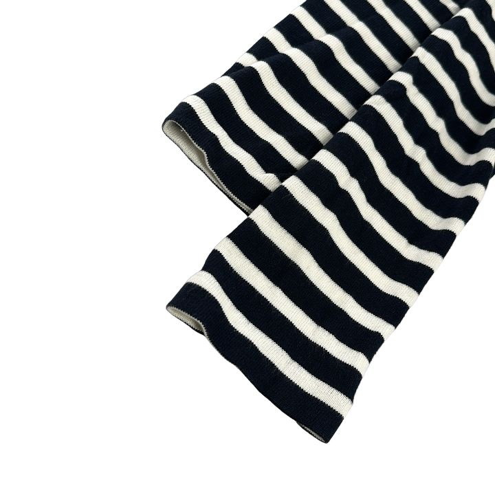 R & D.M.Co- オールドマンズテーラー 裏起毛 ボーダー バックボタン