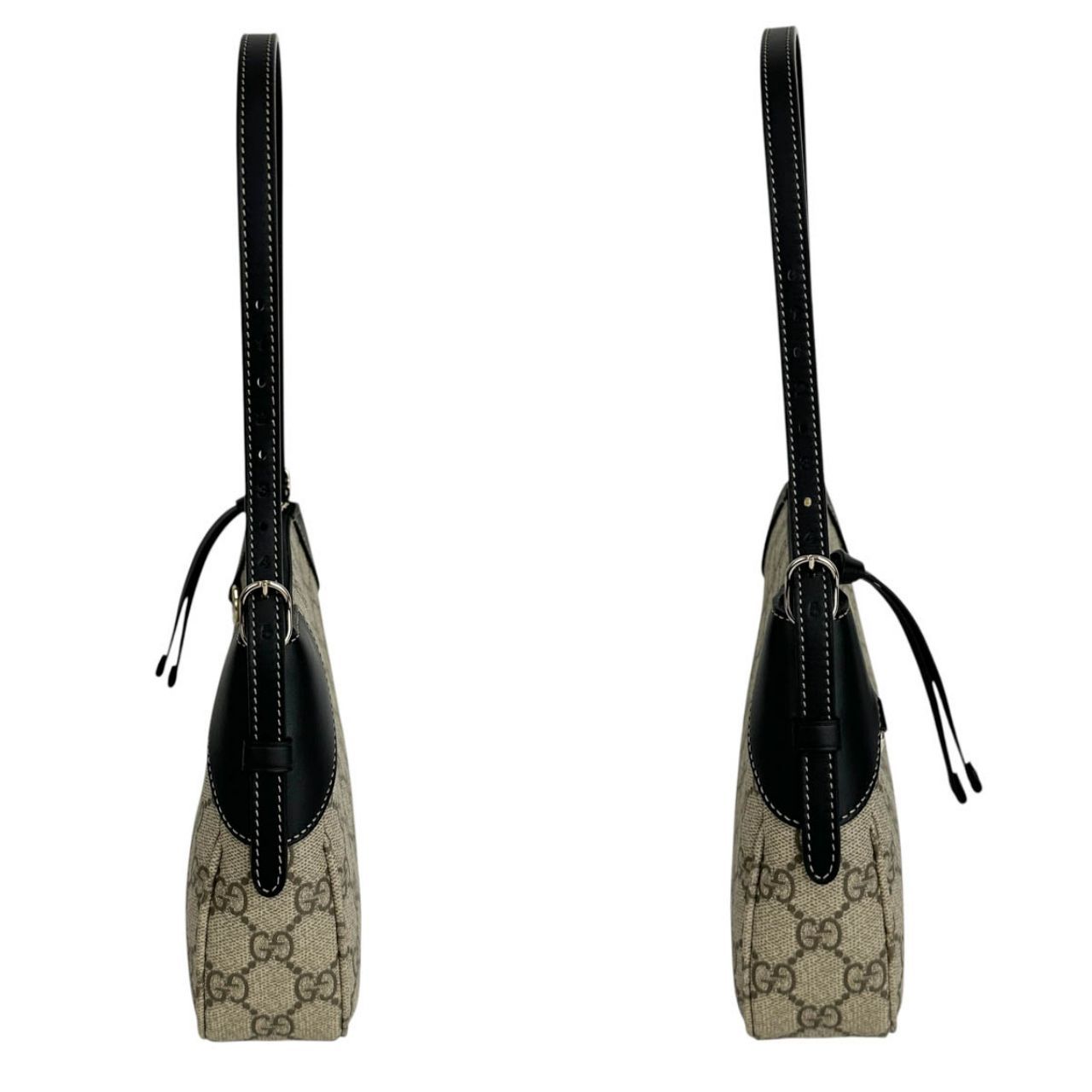 GUCCI グッチ/GGスプリームエンブレムスモールレザーショルダー/815218/520***/Aランク/89【中古】 GUCCI - グッチ GGエンブレム スモール ショルダー クラッチ