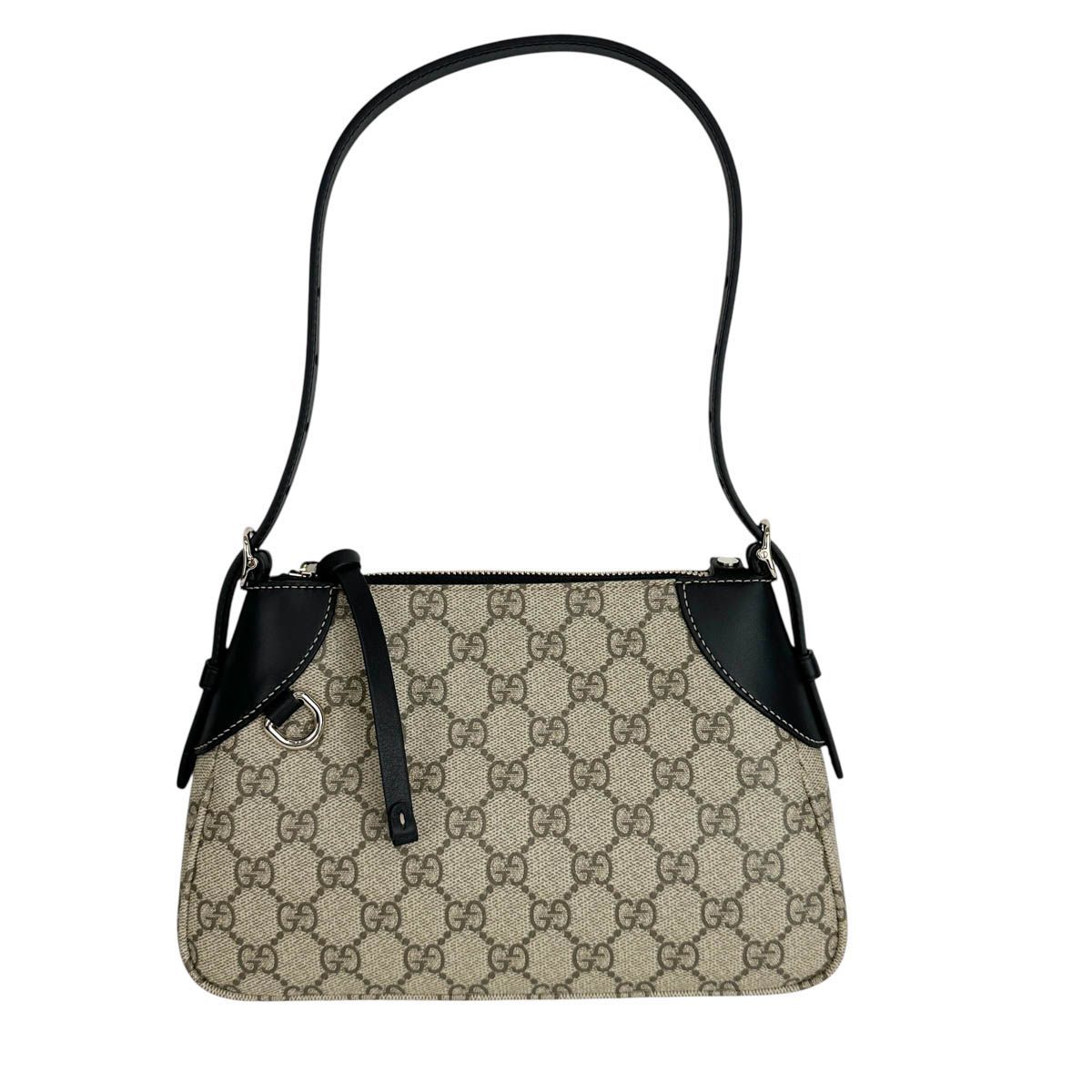 GUCCI グッチ/GGスプリームエンブレムスモールレザーショルダー/815218/520***/Aランク/89【中古】 GUCCI 】グッチ 815218 GGエンブレム スモール ショルダーバッグ
