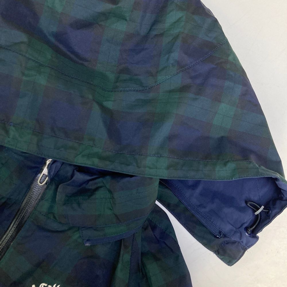 Callaway レインウェアセット ネイビー/チェック柄 Callawayフード付き