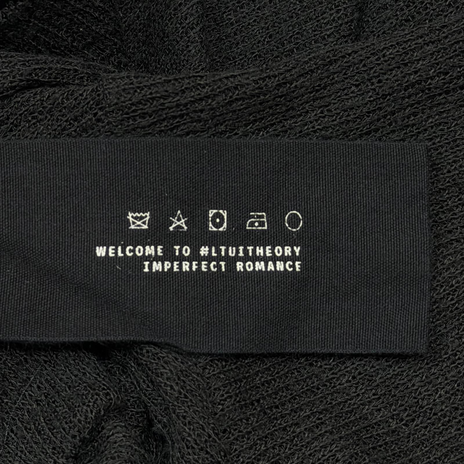 LATUI ATELIER Damage knit ダメージニット セーター ラトゥイ アトリエ ブラック S （5613M） LATUI ATELIER Damage knit ダメージニット セーター ラトゥイ