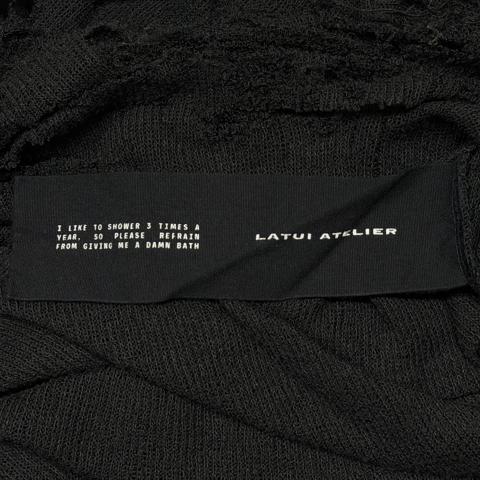 LATUI ATELIER Damage knit ダメージニット セーター ラトゥイ
