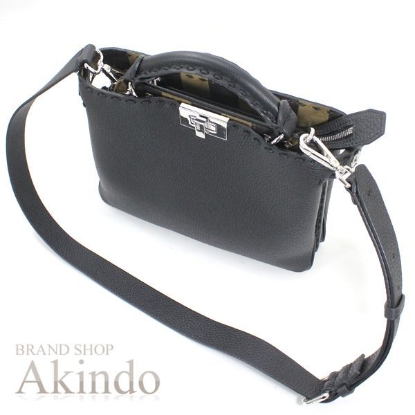 新品同様】フェンディ バッグ メンズ ピーカブー ソフト スモール