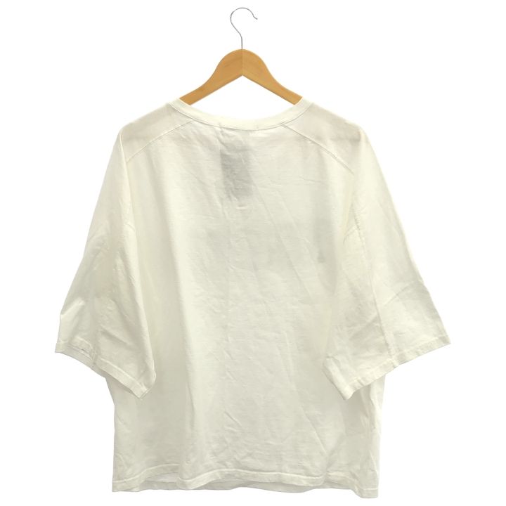 FRAMeWORK (フレームワーク) ★★ ＃② 25070220409010 ハーフスリーブロゴTEE レディース ホワイト FREE FRAMeWORK（フレームワーク） tシャツ 「WEB限定 / 追加」ハーフ