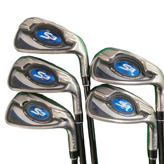 中古】 コブラ cobra S3 6S アイアンセット IR リシャフト (フレックス