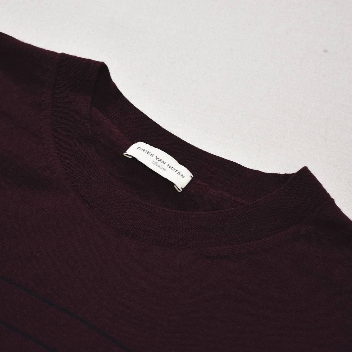 ドリスヴァンノッテン Dries Van Noten クルーネック ハイゲージ 