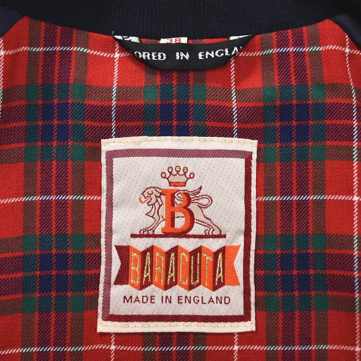 英国製 バラクータ BARACUTA G9 ハリントンジャケット スウィング 