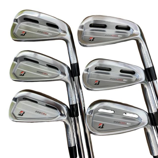 中古】 ブリヂストン BRIDGESTONE 222CB+ 6S アイアンセット IR NS PRO