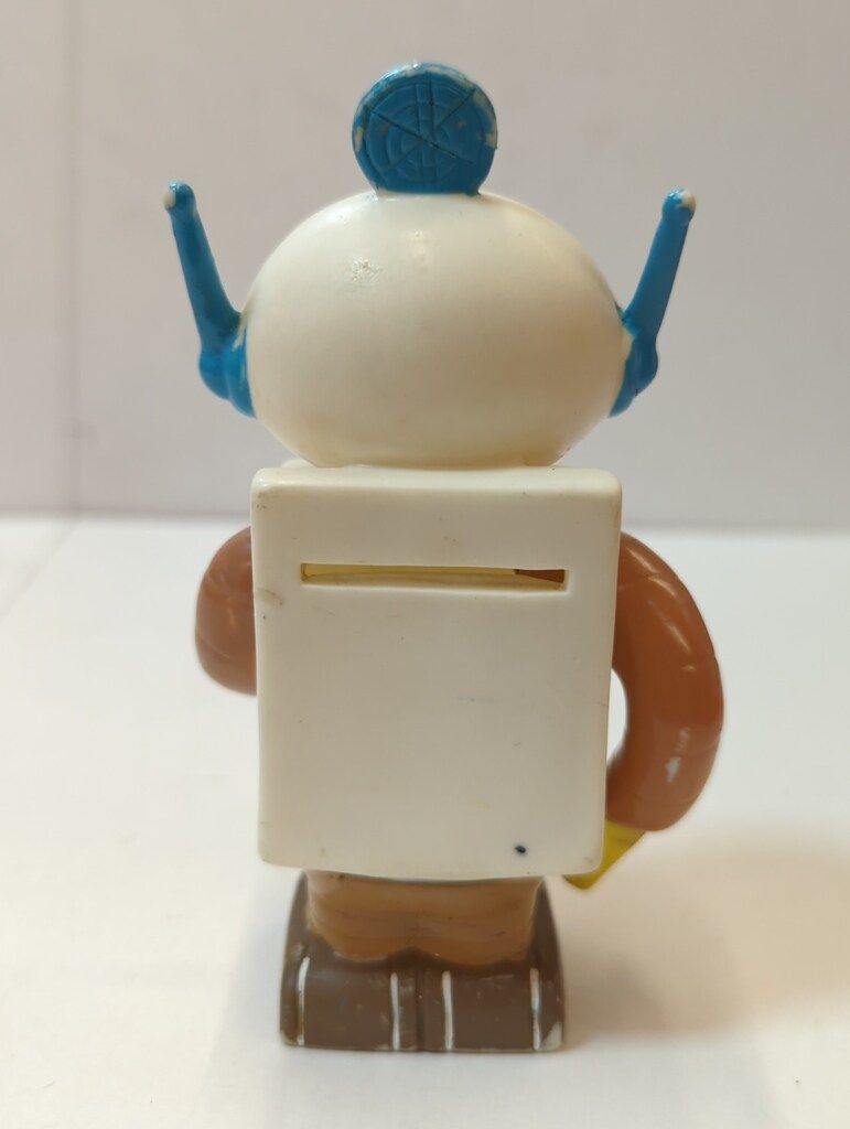 SANYO ソフビ貯金箱 洗濯機ロボット 105mm - メルカリ