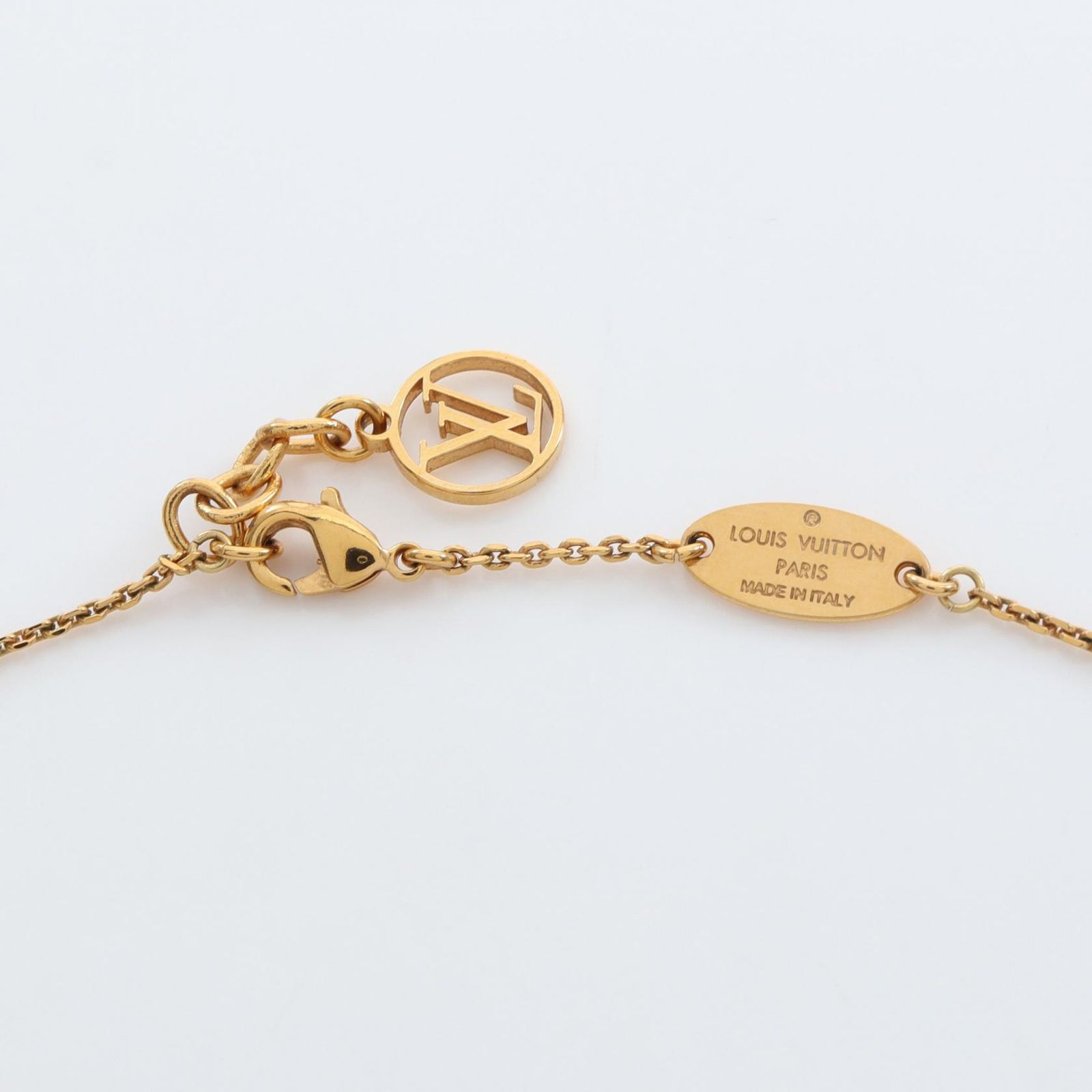 LOUIS VUITTON ゴールドメッキ ネックレス LOUIS VUITTON ゴールドメッキ ネックレス ルイ・ヴィトン LOUIS