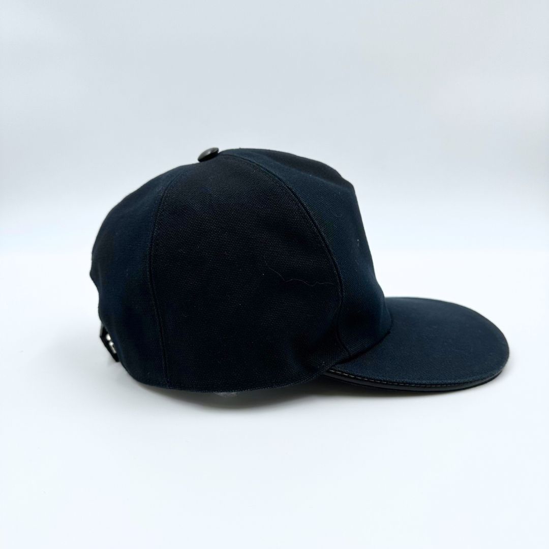 美品】Dior ロゴ刺繍 コットン ベースボール キャップ - メルカリ