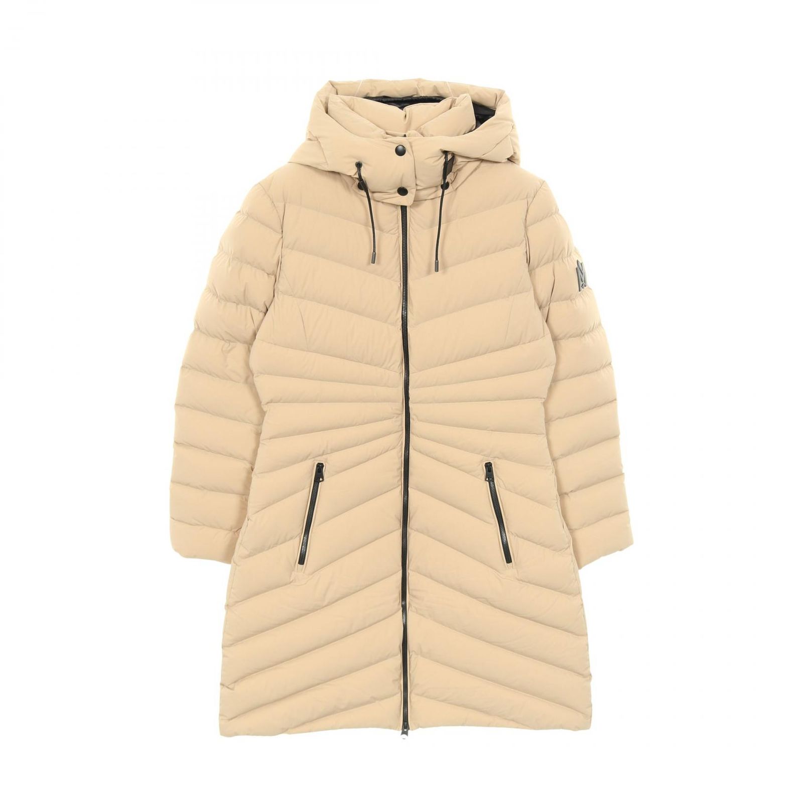 マッカージュ Mackage ダウンジャケット CAMEA-STR ベージュ ナイロン 