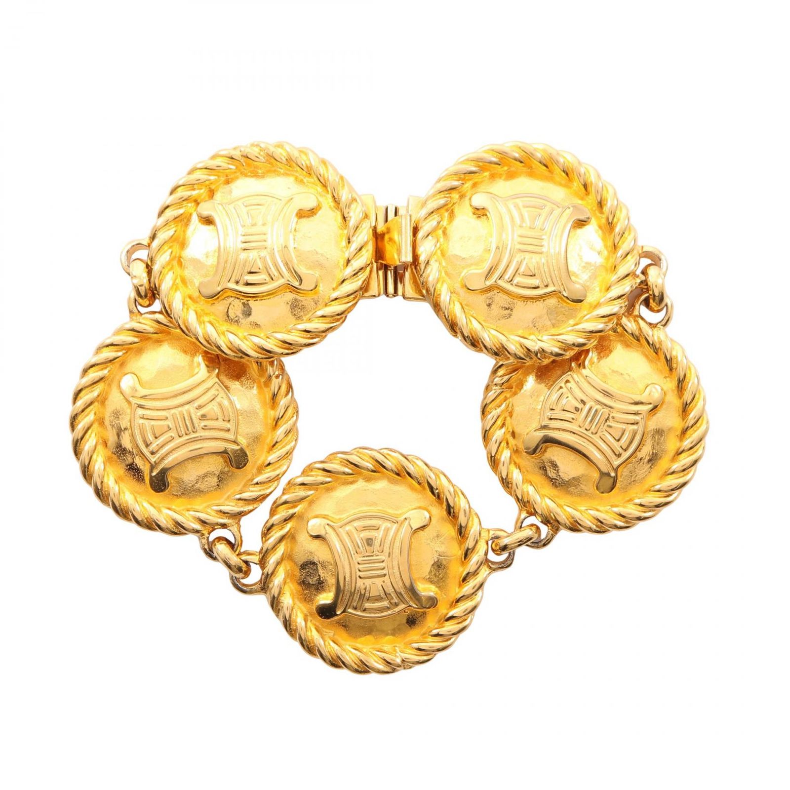 セリーヌ CELINE ブレスレット トリオンフ GP（ゴールドメッキ