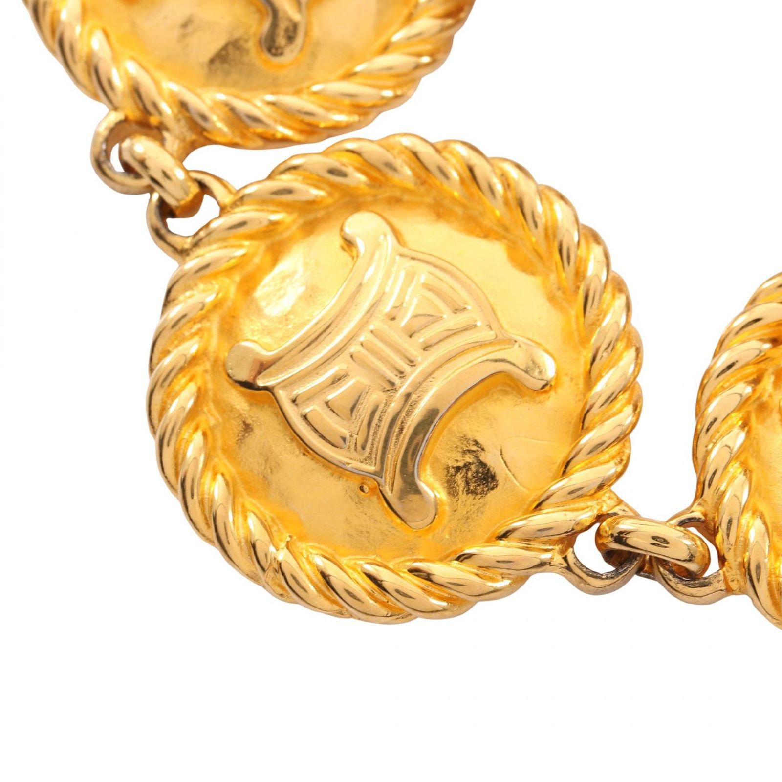 セリーヌ CELINE ブレスレット トリオンフ GP（ゴールドメッキ