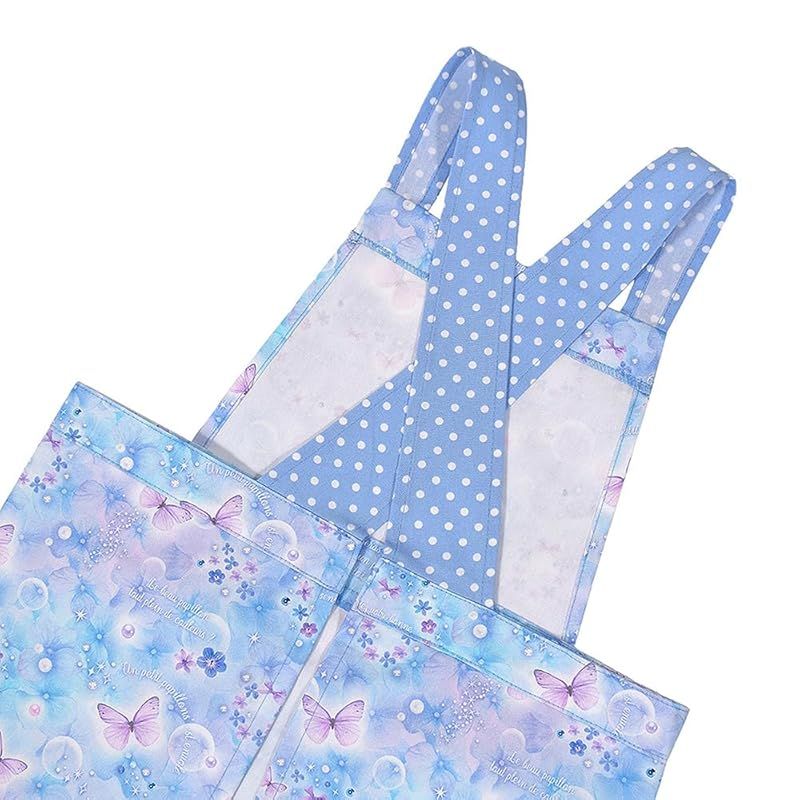 COLORFUL CANDY STYLE バッククロス子どもエプロン(100~120cm) ムーンライトバタフライ 3枚セット 女の子 かわいい 子供用 子供 こども エプロン 三角巾 セット キッズエプロン 子供用 幼児 小学生 可愛い かわいい おしゃ 1 COLORFUL CANDY STYLE バッククロス子どもエプロン(100~120cm) ムーンライトバタフライ 3枚セット 女の子 かわいい 子供用 子供 こども エプロン 三角巾 セット キッズエプロン 子供用 幼児 小学生 可愛い かわいい おしゃ 1