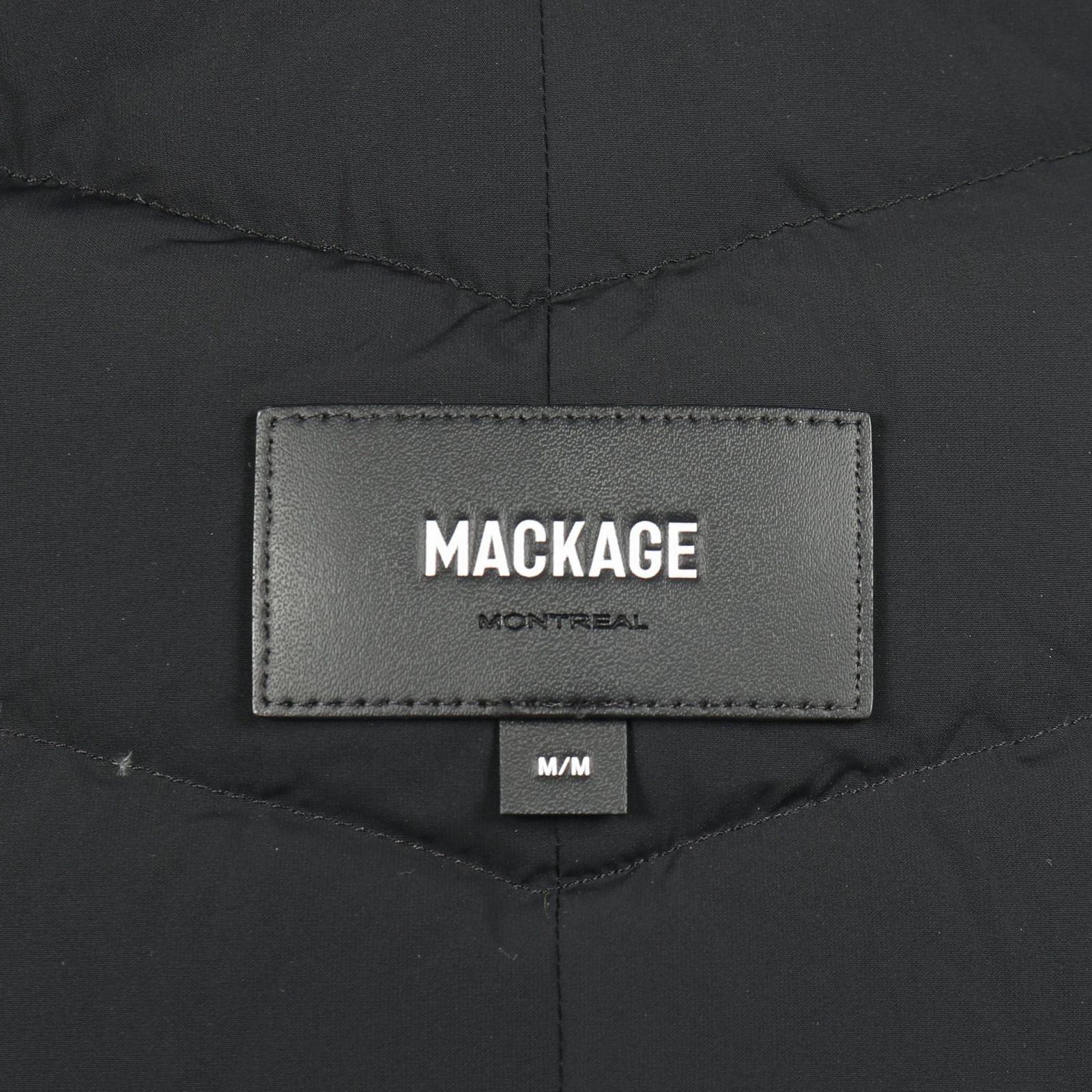 マッカージュ Mackage ダウンジャケット FARREN ブラック ナイロン 