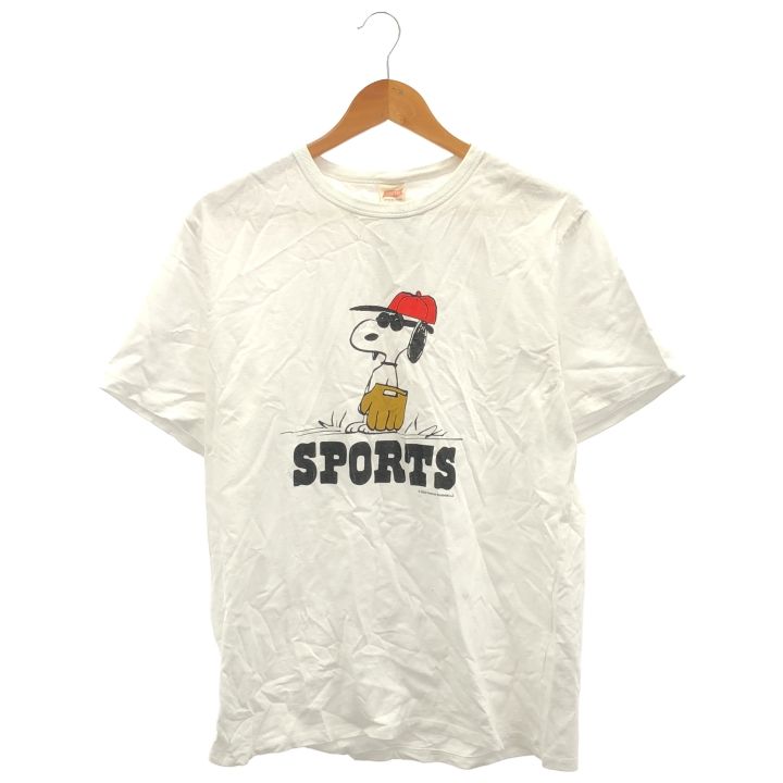 TSPTR ② 22070450002810 【TSPTR / ティーエスピーティーアール】SPORTS　プリントTシャツ レディース ホワイト L TSPTR ② 22070450002810 【TSPTR / ティーエスピーティーアール