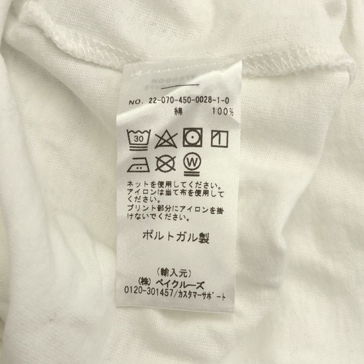 TSPTR ② 22070450002810 【TSPTR / ティーエスピーティーアール】SPORTS　プリントTシャツ レディース ホワイト L TSPTR ② 22070450002810 【TSPTR / ティーエスピーティーアール