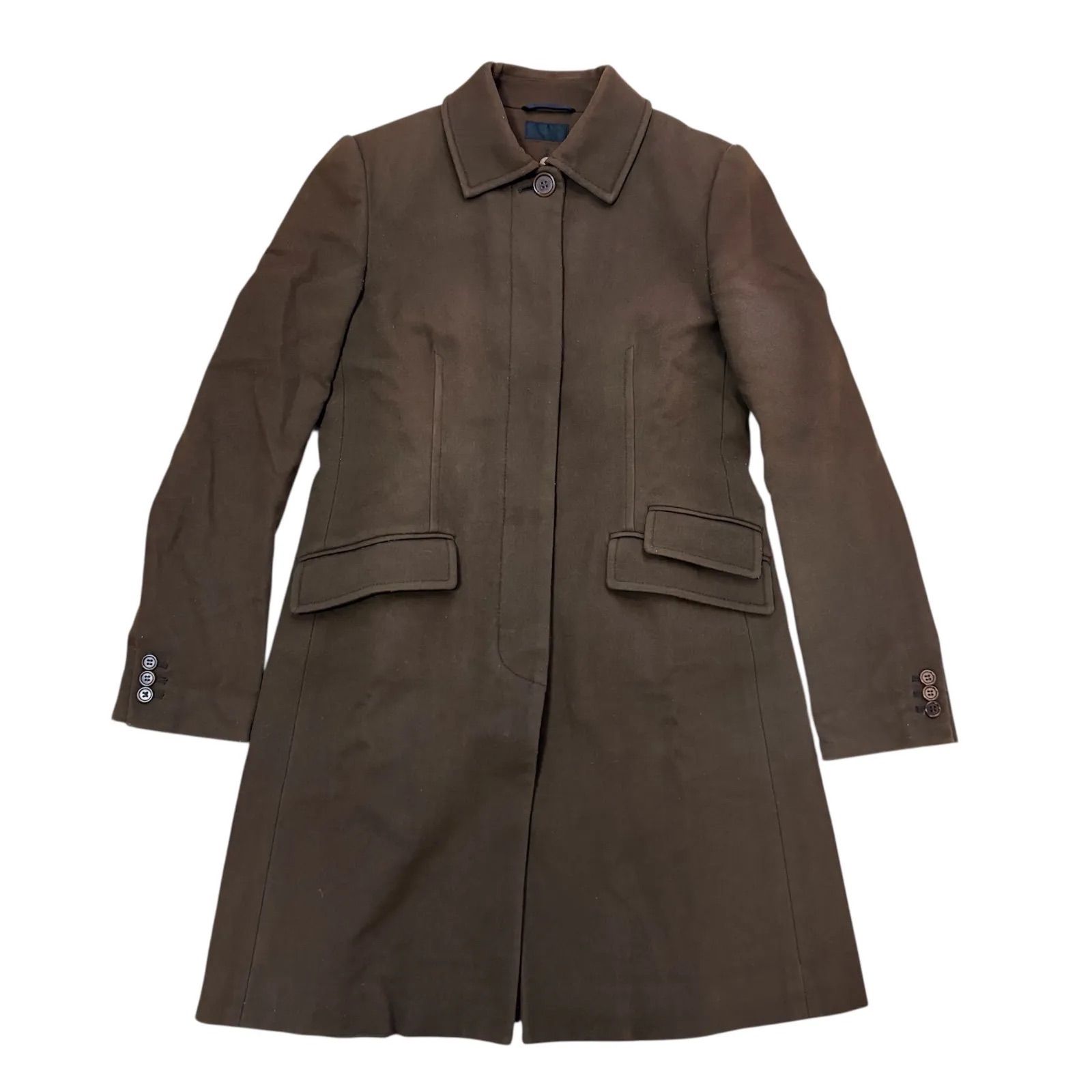 ポールスミスブラック ロングコート 40 Lサイズ相当 ブラウン paul