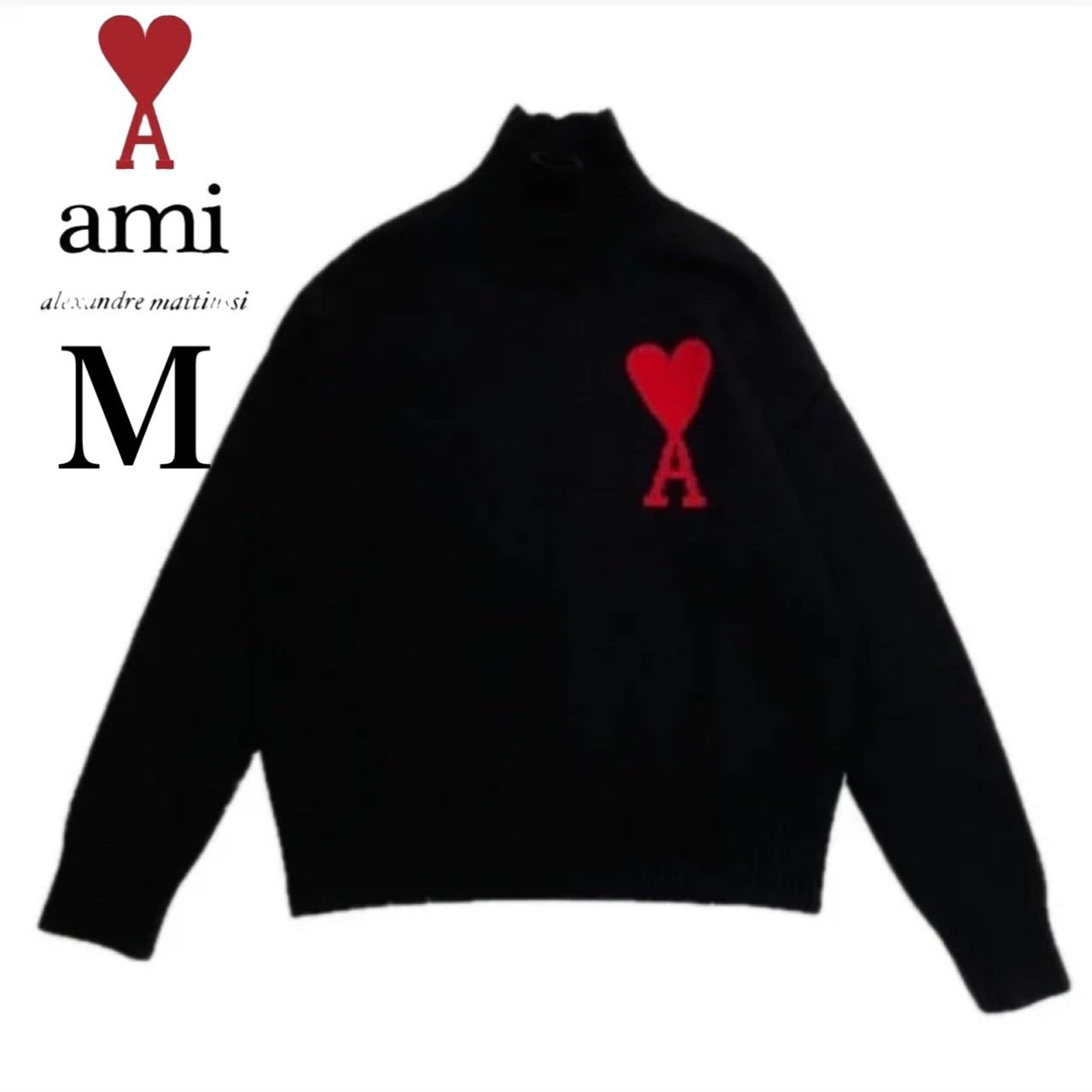 AMI PARIS ウールブルゾン S相当 アミ アレクサンドル マテュッシ 楽天市場】アミ パリス アレクサンドル マテュッシ AMI PARIS