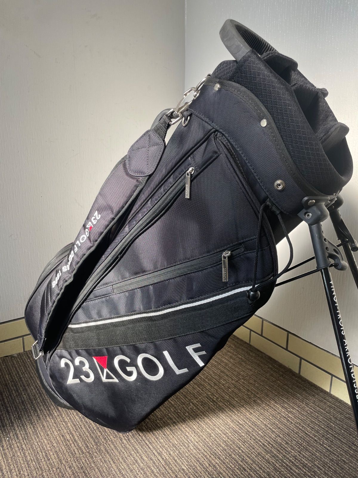 ゴルフ キャディバッグ スタンド型 23区GOLF 9型 D2696