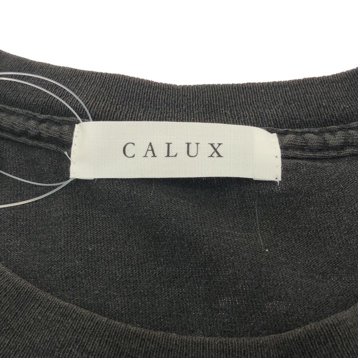 CALUX (キャラクス) ☆☆ ② 25070510001930 REMAKE TEE レディース ブラック FREE CALUX (キャラクス) ② 25070510001930 REMAKE TEE レディース