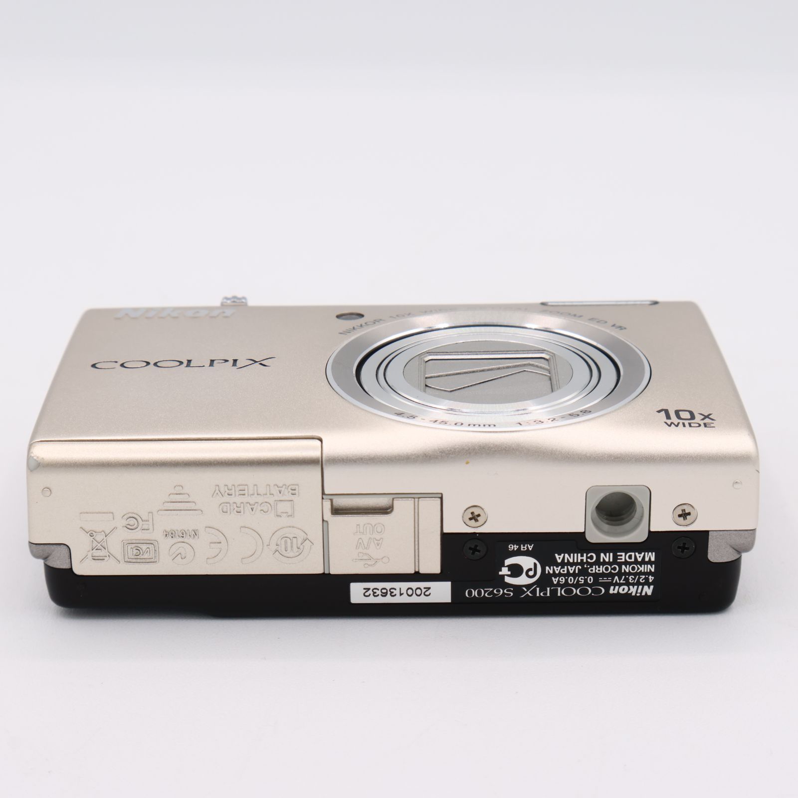 Nikon ニコン デジタルカメラ COOLPIX (クールピクス) S6200 プラチナ