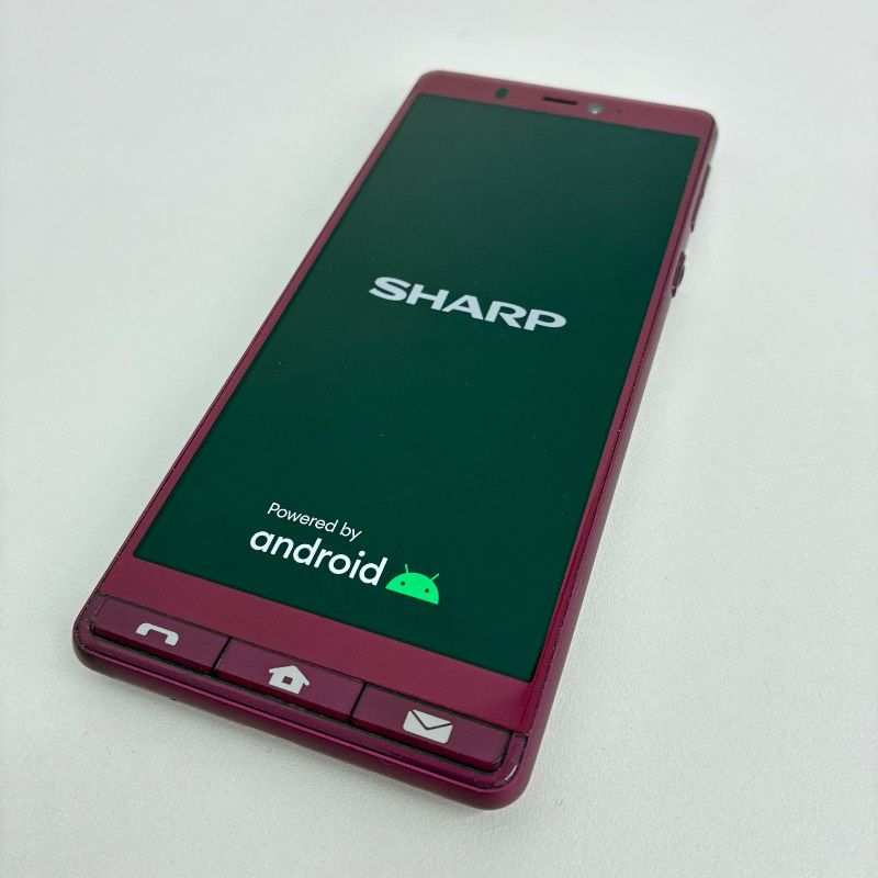 初期化済み/SIMフリー】 SHARP A001SH シャープ シンプルスマホ5 