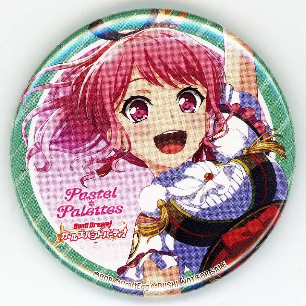 中古】バッジ・ピンズ [単品] 丸山彩ver. 缶バッジ「CD BanG Dream