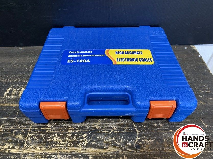 メーカー不明　ES-100A　電子冷媒スケール　中古品　ケース付き　【ハンズクラフト宜野湾店】 ○【中古品】HIGH ACCURATE ES-100A 高精度デジタル電子冷媒スケール