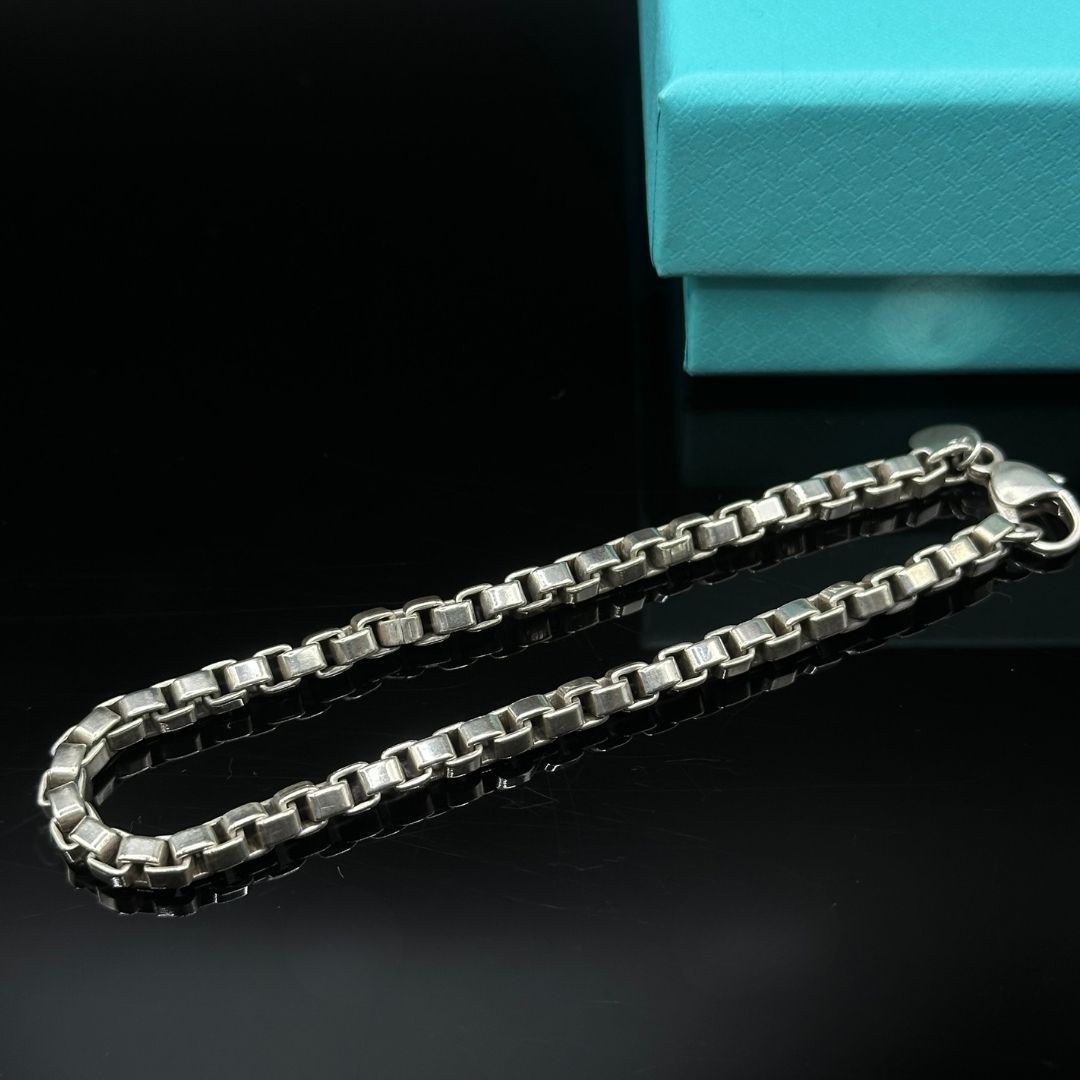 美品】Tiffany & Co ベネチアン ブレスレット SV925 - メルカリ