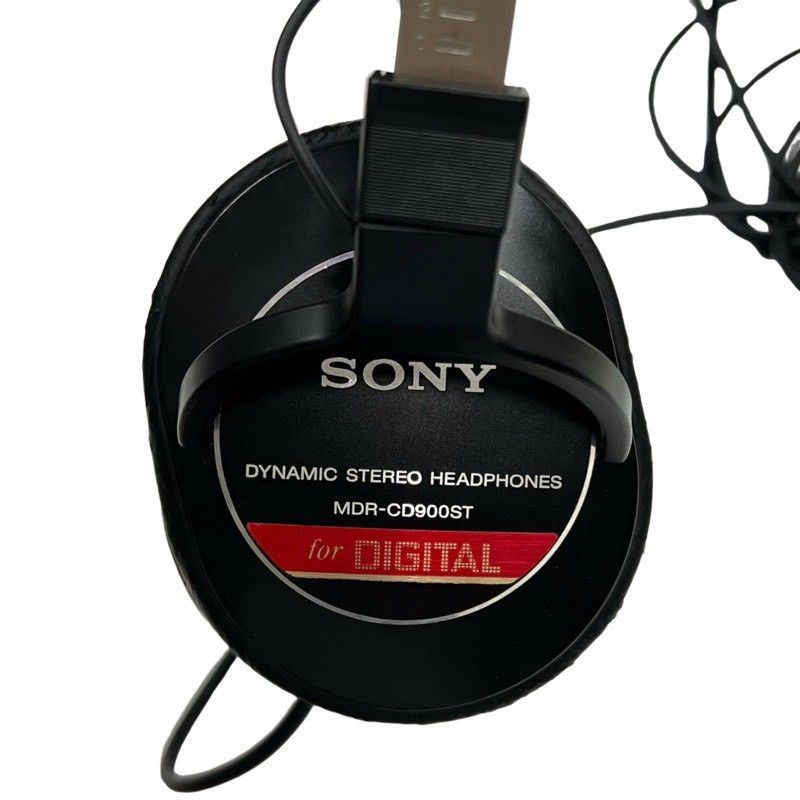 SONY ソニー スタジオモニターヘッドホン MDR-CD900ST ブラック 音響