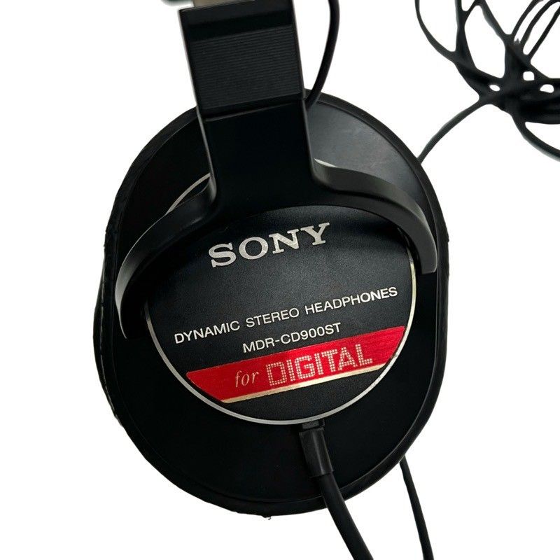 SONY ソニー スタジオモニターヘッドホン MDR-CD900ST ブラック 音響