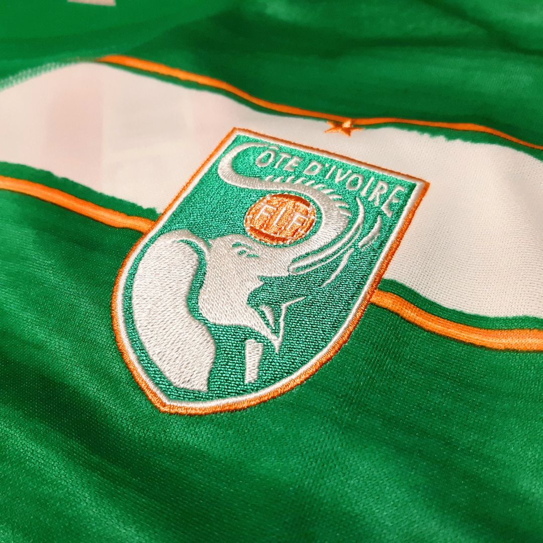 プーマ 09/10 コートジボワール代表 ユニフォーム アウェイ 正規品 L プーマ】2009/10 コートジボワール代表 ユニフォーム アウェイ 半袖