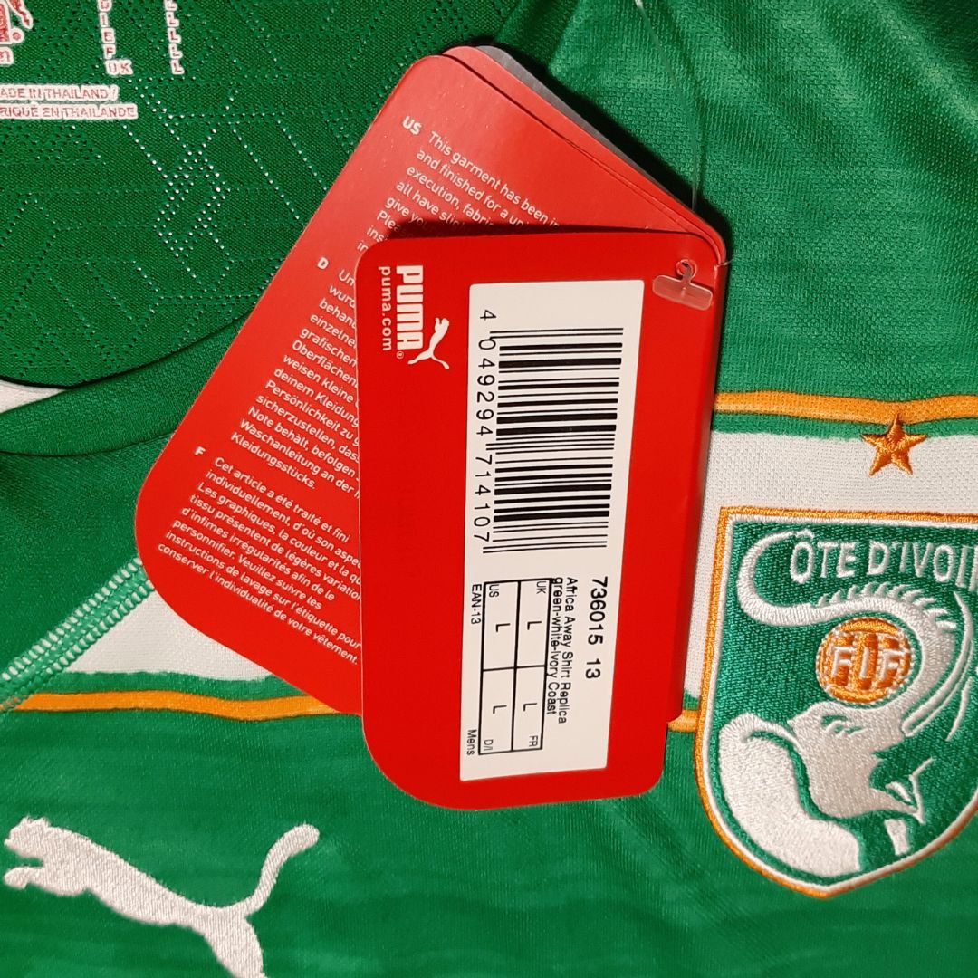新品・未使用】PUMA プーマ 2009/10 コートジボワール代表