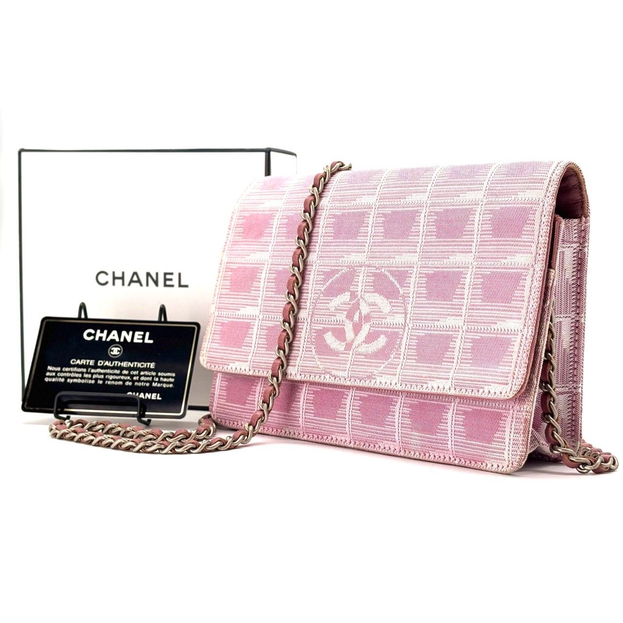 上質を奏でる桜霞✨ CHANEL シャネル ニュートラベルライン チェーン