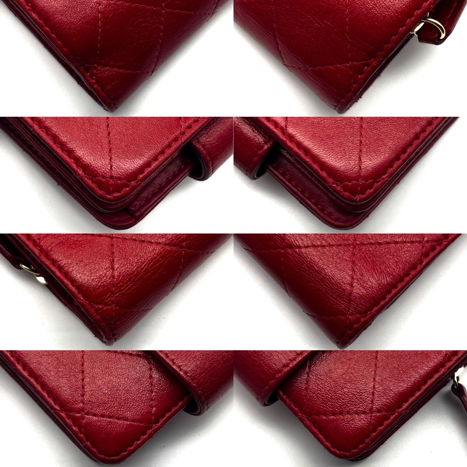 極美品✨】シャネル 財布 マトラッセ シャイニーラムスキン ターン